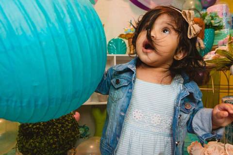 Fotos da festa de aniversário infantil da Emanuelly Vitória no Jardim Campanário, em Diadema.'