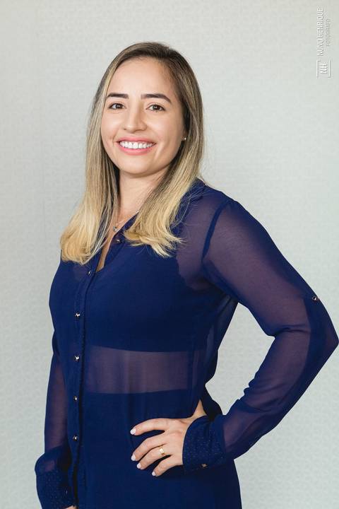 Retrato da analista corporal Rita Moreira'