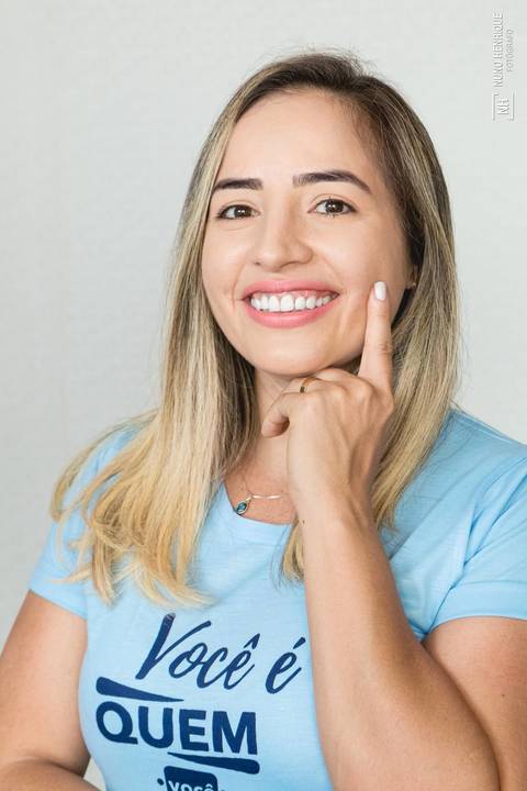 Retrato da analista corporal Rita Moreira'