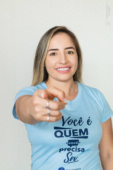 Retrato da analista corporal Rita Moreira'