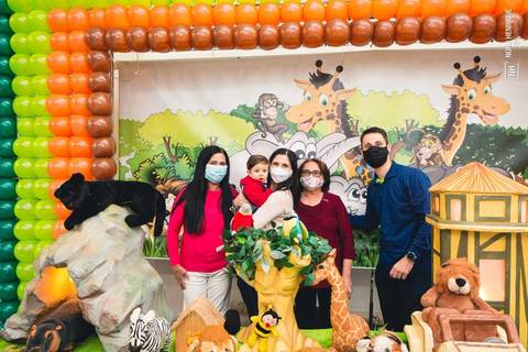 Fotografias da festa de aniversário do Carlos Borim Cima no Buffet Infantil Comics, na cidade de São Paulo.'