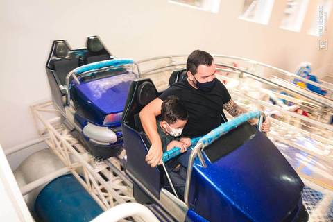 Fotografias da festa de aniversário do Carlos Borim Cima no Buffet Infantil Comics, na cidade de São Paulo.'