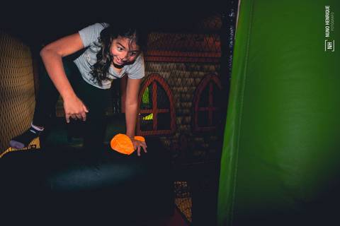 Aniversário infantil da Isabella Ota no Buffet Villa Dublin em São Paulo.'