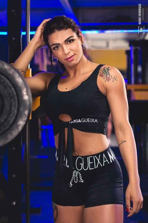 Ensaio fitness com a Jéssica Santos na Academia Estação 10, em Mauá.'