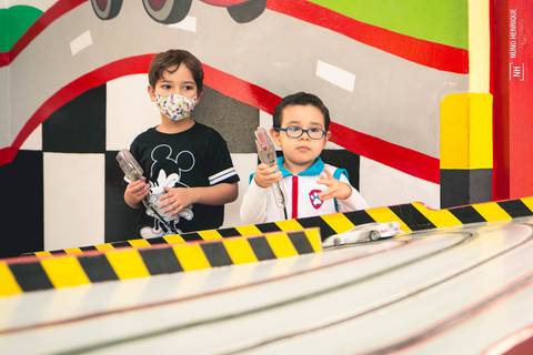 Fotografias do aniversário de 3 anos do Pietro no Buffet Alakazan, em São Paulo.'