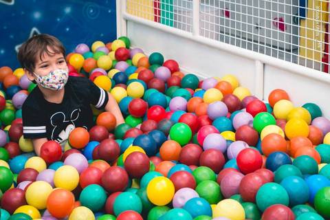 Fotografias do aniversário de 3 anos do Pietro no Buffet Alakazan, em São Paulo.'