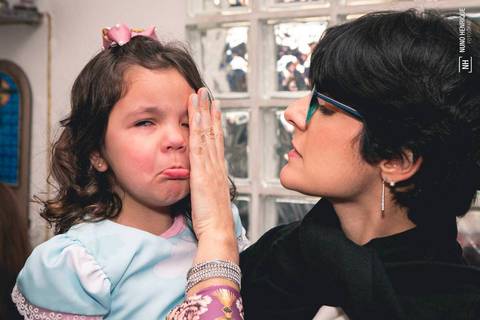 Festa de aniversário de 3 anos da Izadora com o tema da Galinha Pintadinha.'