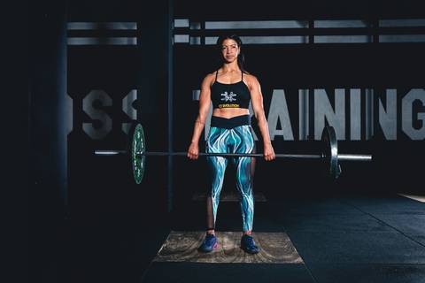 Ensaio fitness Crossfit com a coach Fabiana França no CT Evolution em Osasco.'