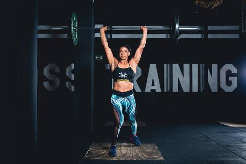 Ensaio fitness Crossfit com a coach Fabiana França no CT Evolution em Osasco.'