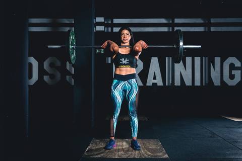Ensaio fitness Crossfit com a coach Fabiana França no CT Evolution em Osasco.'