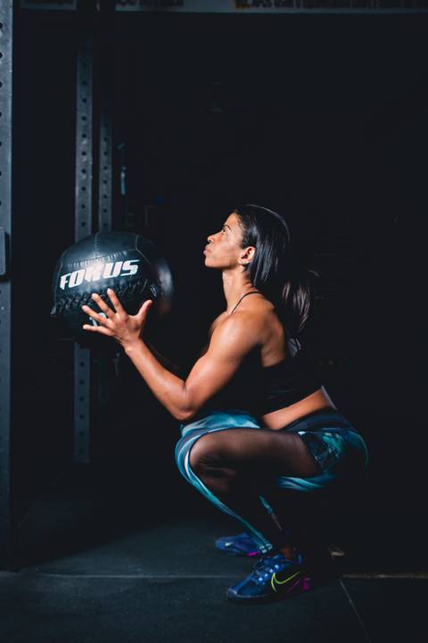 Ensaio fitness Crossfit com a coach Fabiana França no CT Evolution em Osasco.'