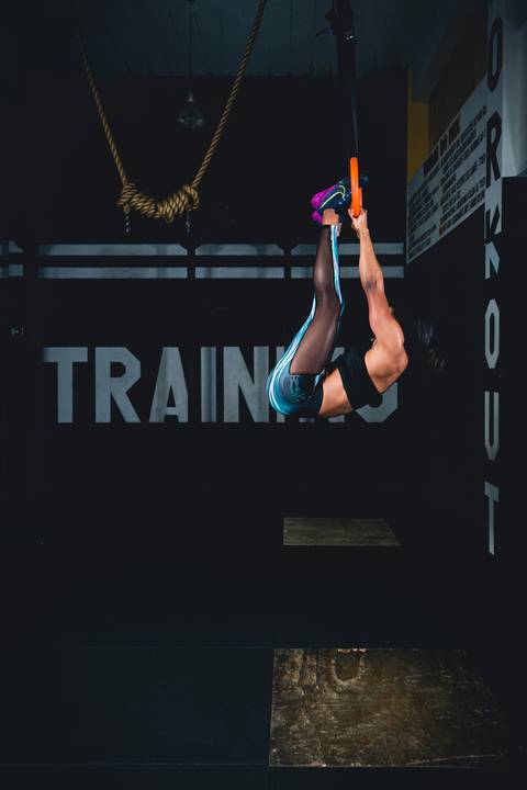Ensaio fitness Crossfit com a coach Fabiana França no CT Evolution em Osasco.'
