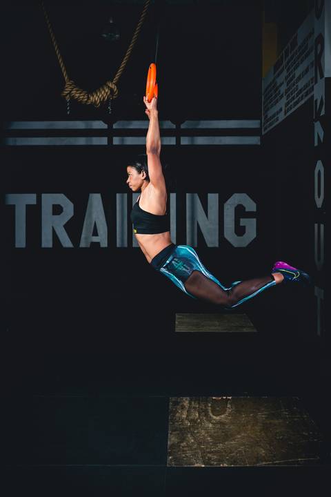 Ensaio fitness Crossfit com a coach Fabiana França no CT Evolution em Osasco.'