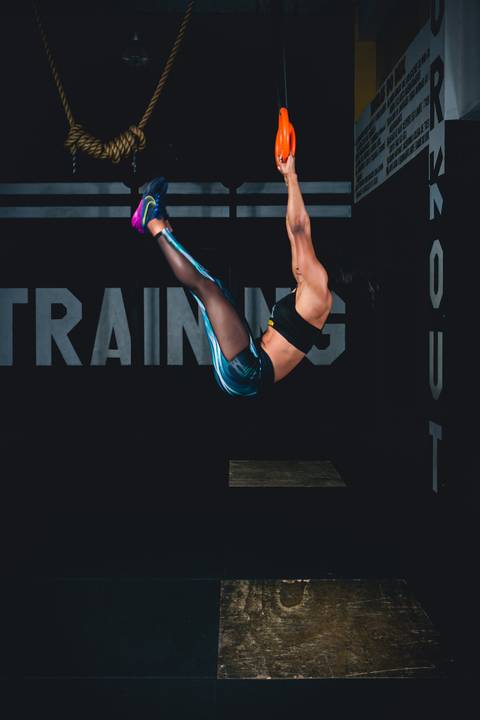 Ensaio fitness Crossfit com a coach Fabiana França no CT Evolution em Osasco.'