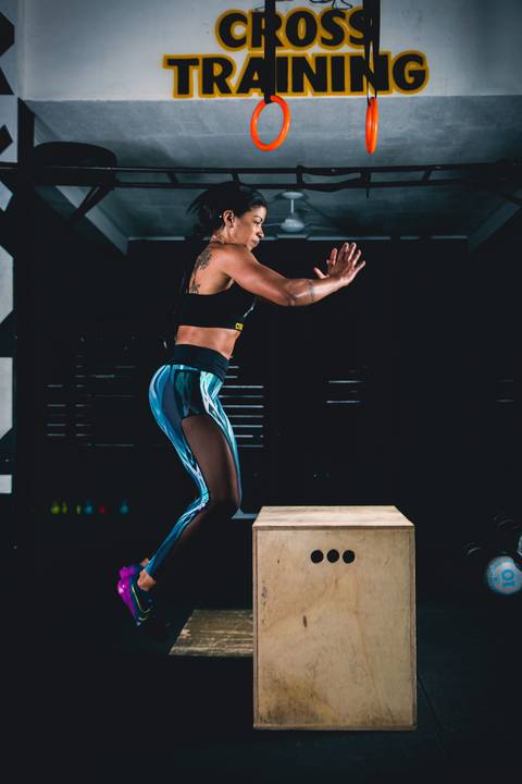 Ensaio fitness Crossfit com a coach Fabiana França no CT Evolution em Osasco.'
