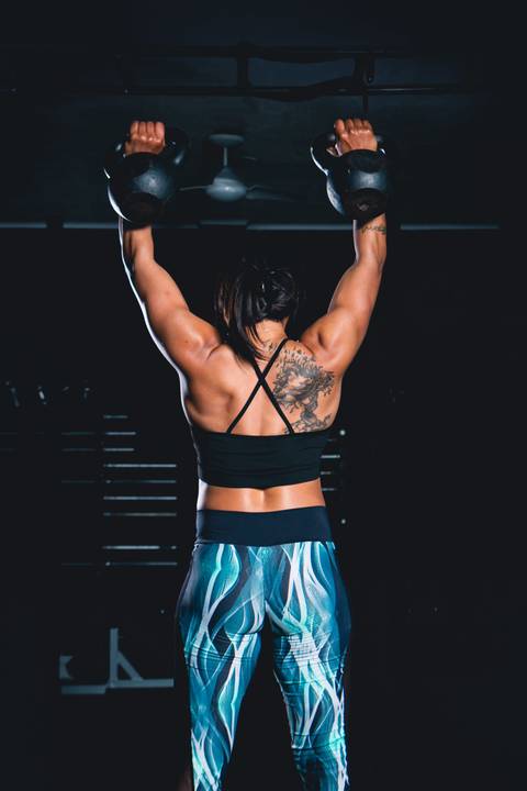 Ensaio fitness Crossfit com a coach Fabiana França no CT Evolution em Osasco.'