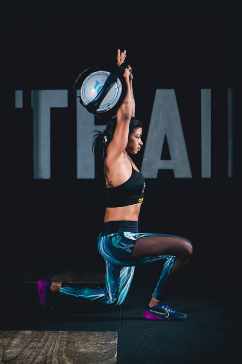 Ensaio fitness Crossfit com a coach Fabiana França no CT Evolution em Osasco.'