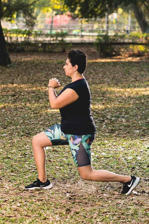 Criação de banco de imagens para a personal trainer Janaína Gomes, realizado no Parque Ibirapuera, em São Paulo.'