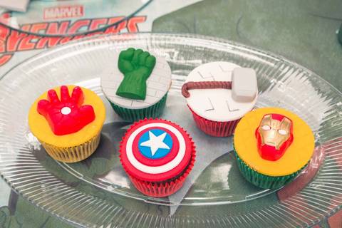 Festa de aniversário de 2 anos do Heitor Dechering com o tema dos Vingadores no parque Ibirapuera, em São Paulo.'