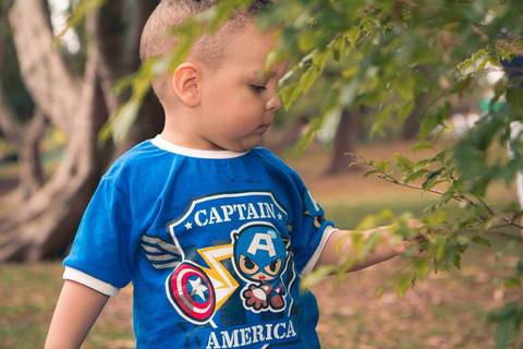 Festa de aniversário de 2 anos do Heitor Dechering com o tema dos Vingadores no parque Ibirapuera, em São Paulo.'