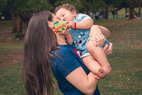 Festa de aniversário de 2 anos do Heitor Dechering com o tema dos Vingadores no parque Ibirapuera, em São Paulo.'