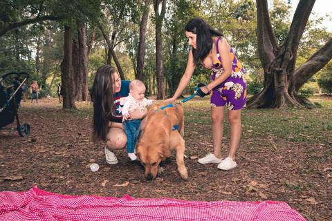 Festa de aniversário de 2 anos do Heitor Dechering com o tema dos Vingadores no parque Ibirapuera, em São Paulo.'