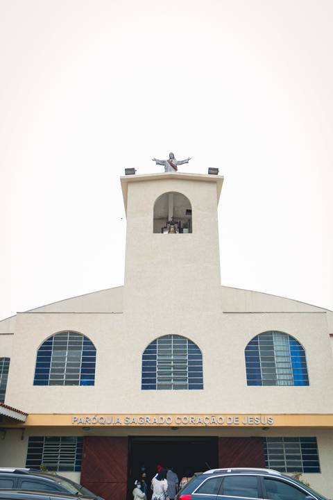 Batizado da Isabela Alves na Igreja do Sagrado Coração de Jesus, diocese de Campo Limpo, zona sul de São Paulo.'