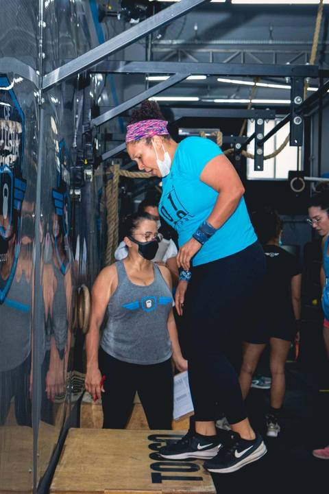 Atleta durante o CF Tutóia Games 2021'