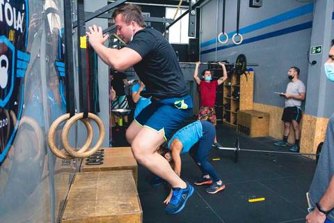 Atleta durante o CF Tutóia Games 2021'