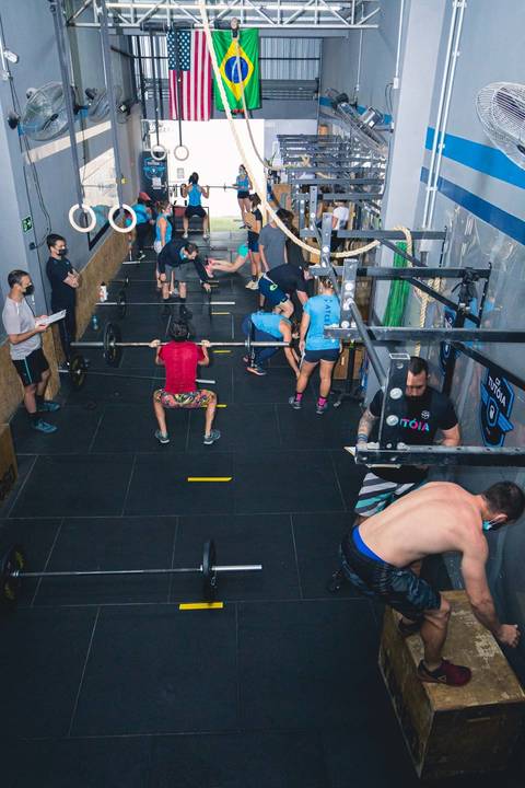 Atleta durante o CF Tutóia Games 2021'