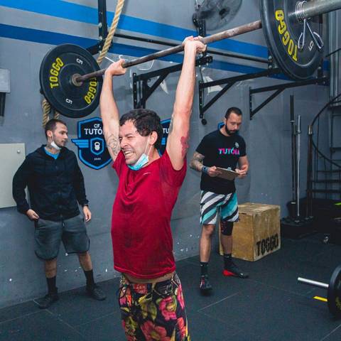 Atleta durante o CF Tutóia Games 2021'