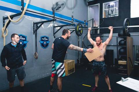 Atleta durante o CF Tutóia Games 2021'