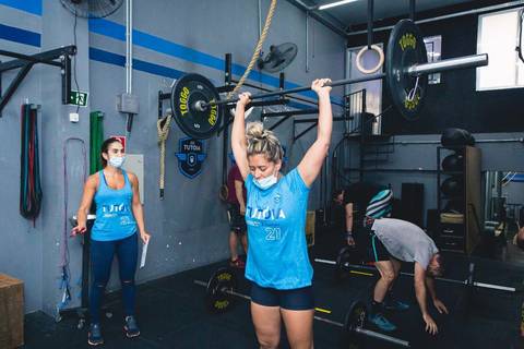 Atleta durante o CF Tutóia Games 2021'