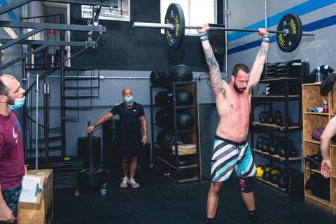 Atleta durante o CF Tutóia Games 2021'