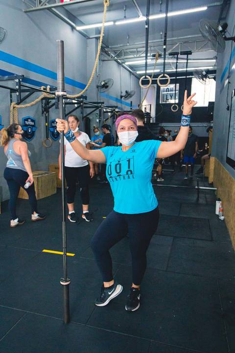 Atleta durante o CF Tutóia Games 2021'