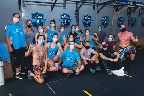 Atleta durante o CF Tutóia Games 2021'