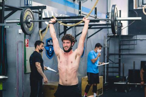 Atleta durante o CF Tutóia Games 2021'