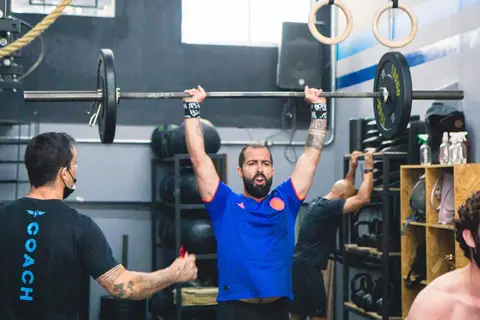 Atleta durante o CF Tutóia Games 2021'