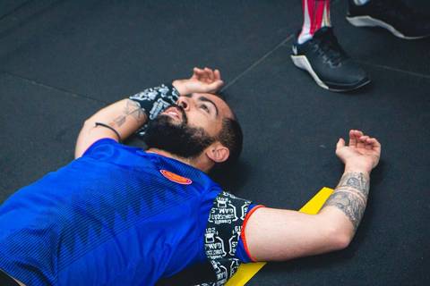 Atleta durante o CF Tutóia Games 2021'