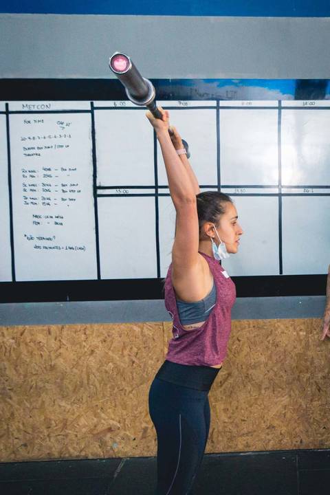 Atleta durante o CF Tutóia Games 2021'