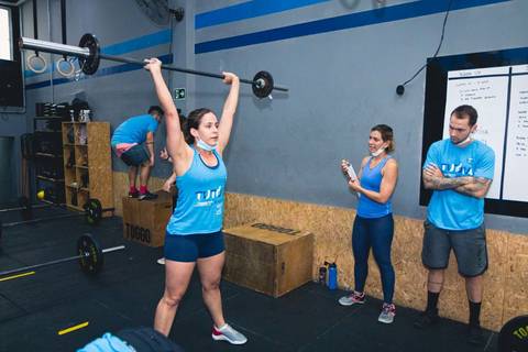 Atleta durante o CF Tutóia Games 2021'
