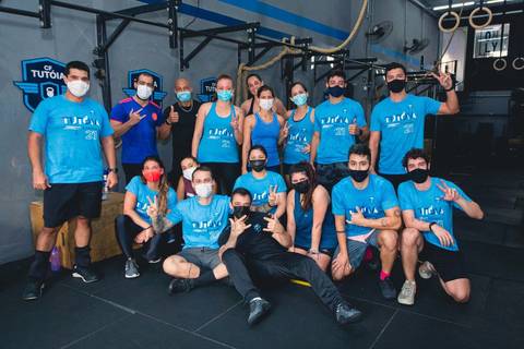 Atleta durante o CF Tutóia Games 2021'