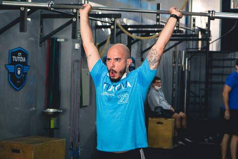 Atleta durante o CF Tutóia Games 2021'