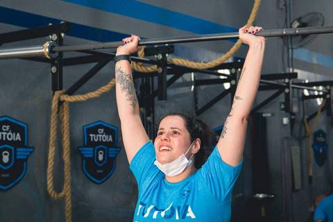 Atleta durante o CF Tutóia Games 2021'