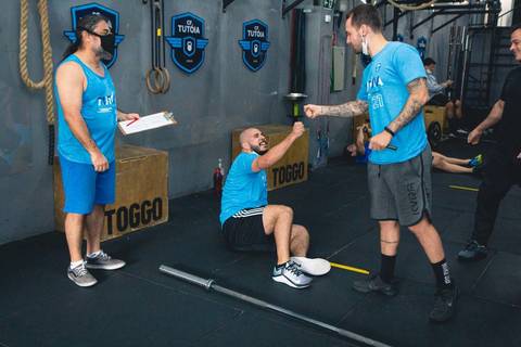 Atleta durante o CF Tutóia Games 2021'