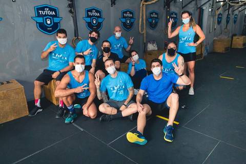 Atleta durante o CF Tutóia Games 2021'