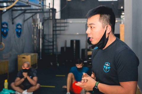 Atleta durante o CF Tutóia Games 2021'