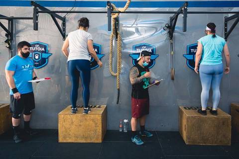 Atleta durante o CF Tutóia Games 2021'