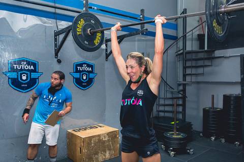 Atleta durante o CF Tutóia Games 2021'