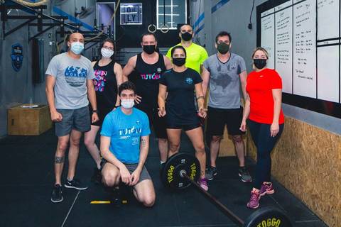 Atleta durante o CF Tutóia Games 2021'